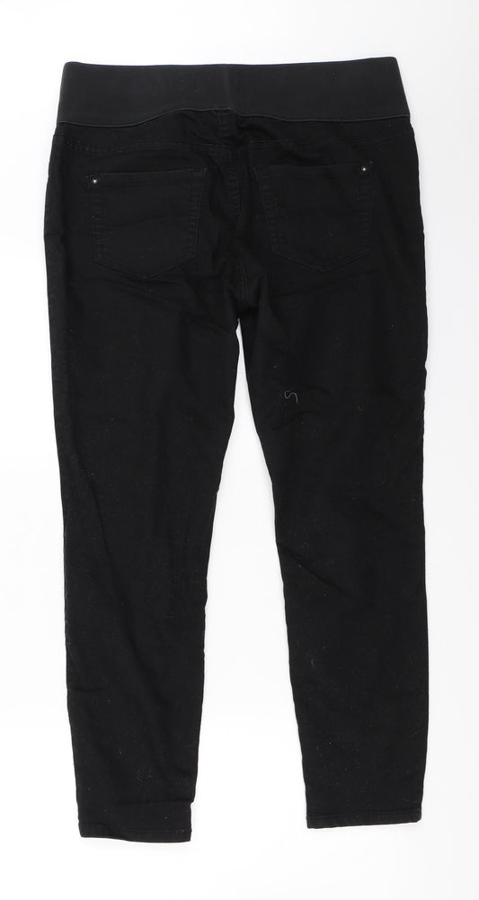 New Look Womens Black   Jegging Jeans Size 10 L25.5 in