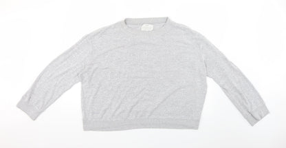 Womens UK Size XL NEXT Grey Pullover Jumper