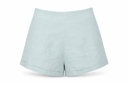 SheIn Womens Green   Cut-Off Shorts Size M