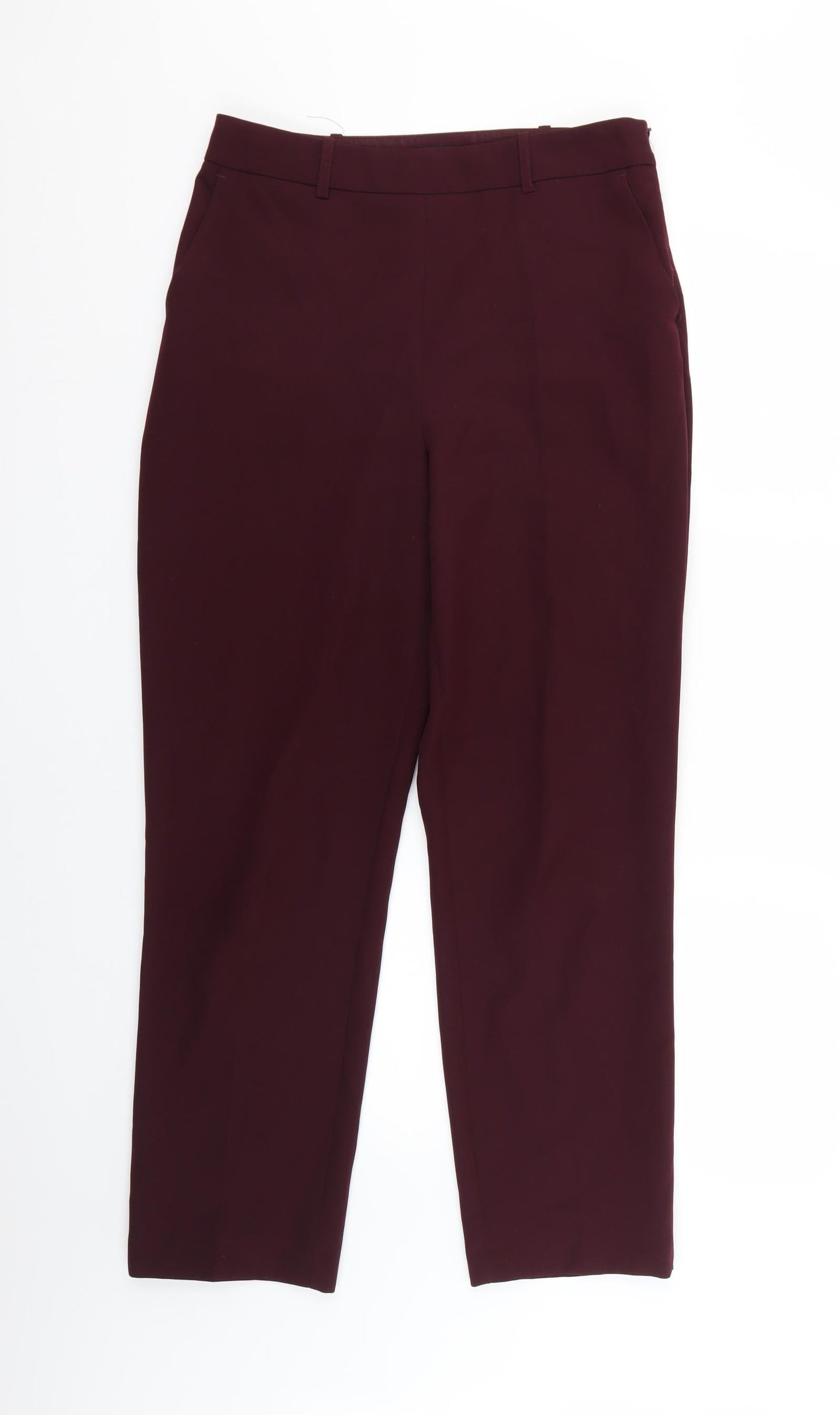 Womens UK Size 10 Miss Selfridge Regular Fit  Purple Trousers