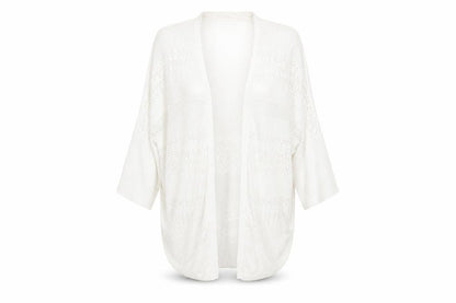 Womens UK Size S Dorothy Perkins White Cape Jumper