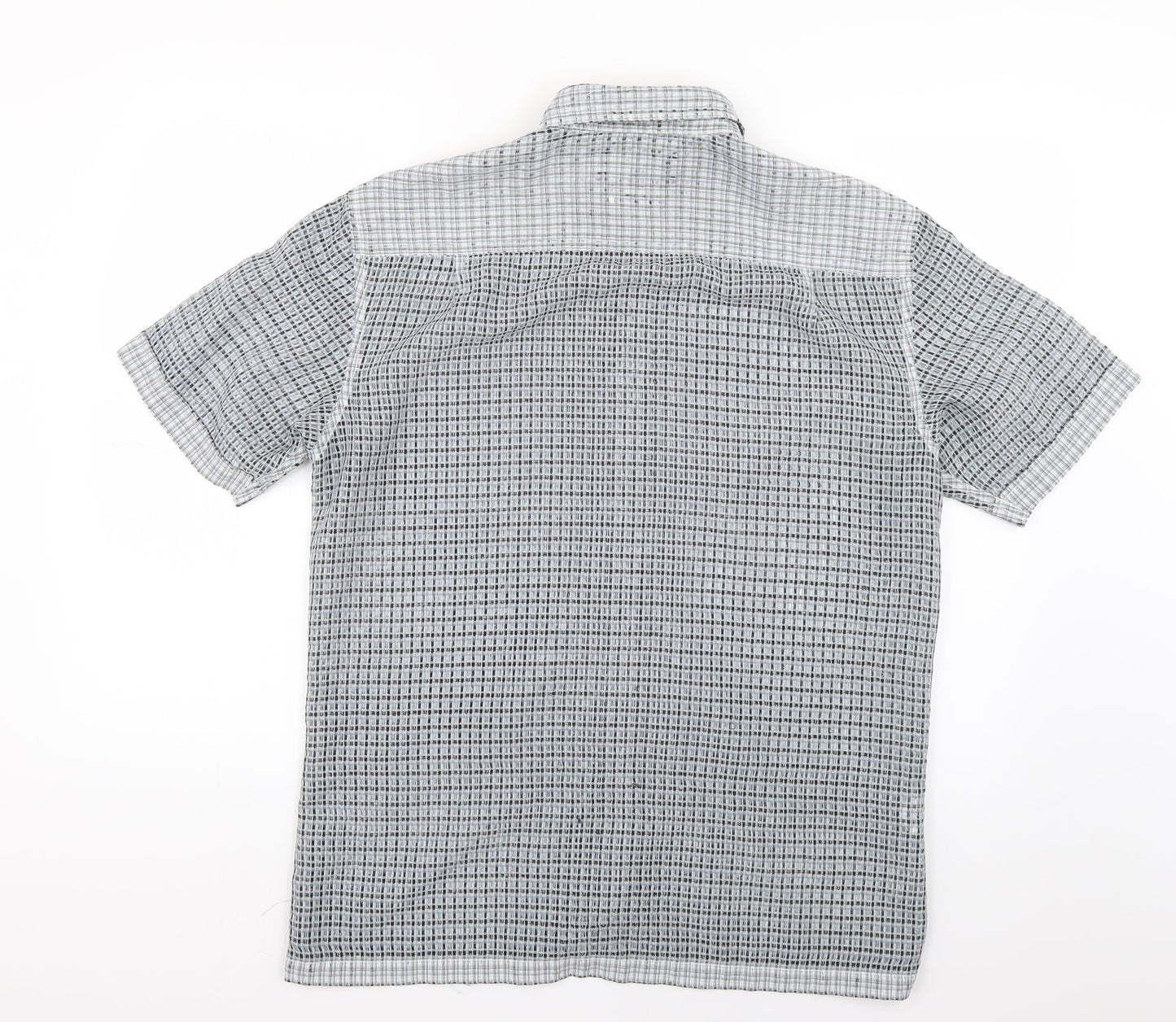 Mens UK Size M Marks and Spencer Multicoloured  Button-Up Short Sleeve Casual Sh