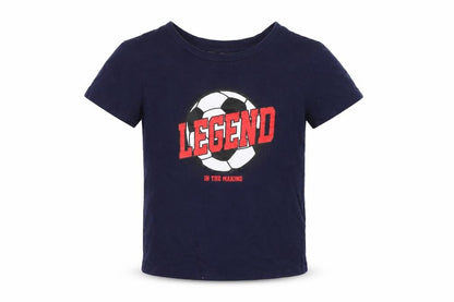Pep&Co Baby Blue Geometric  Basic T-Shirt Size 18-24 Months