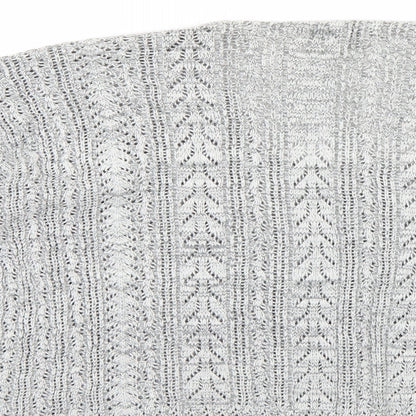 first catch Womens Grey   Cape Jumper Size XL