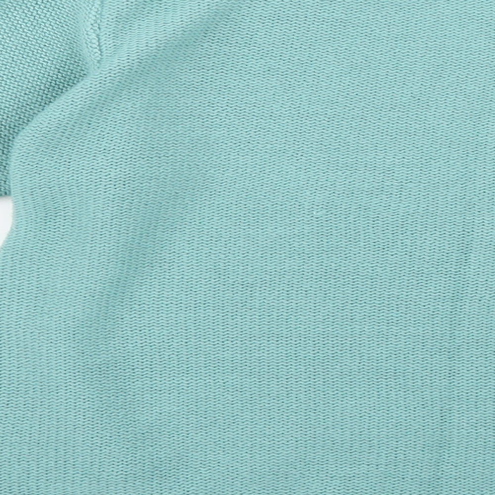 Womens UK Size 14 afibel Green Pullover Jumper