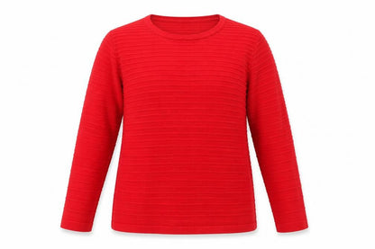 Womens UK Size 6 Warehouse Red Pullover Jumper
