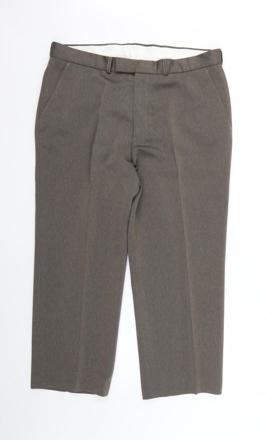 Preworn Mens Black   Trousers  Size 36 L23 in