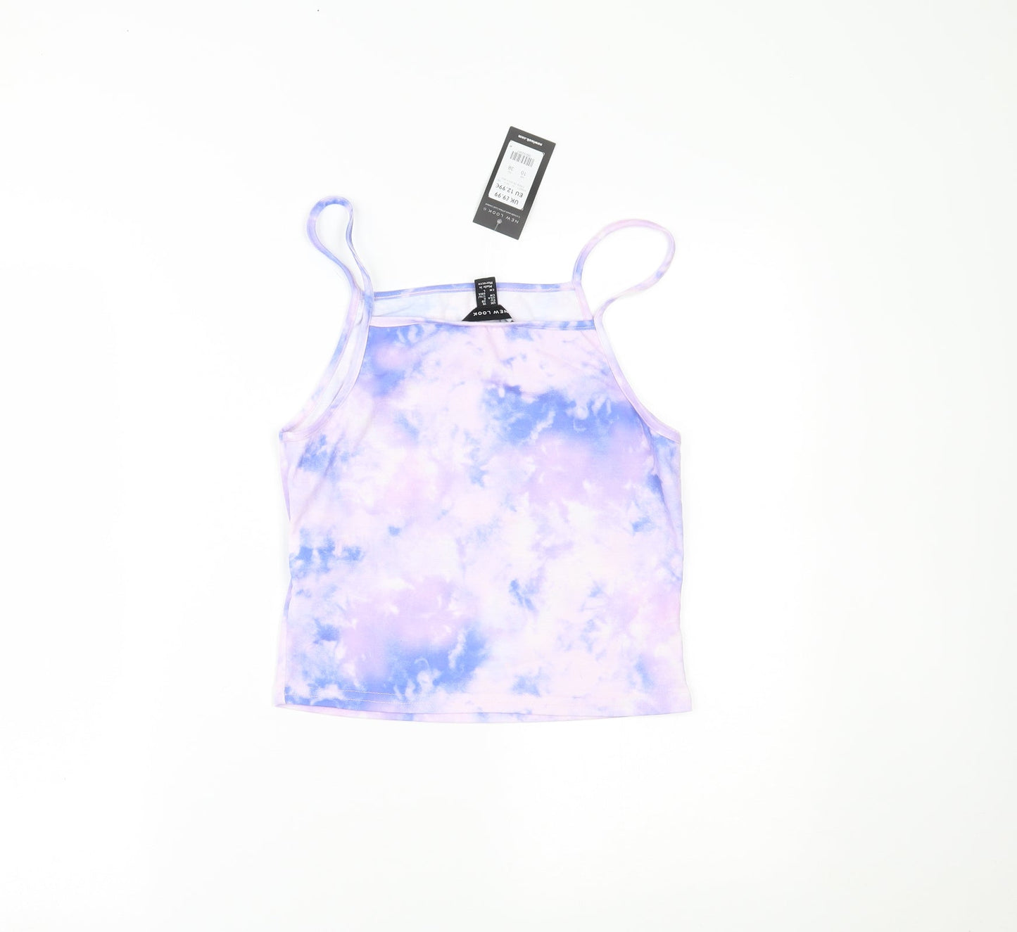 Womens UK Size 10 New Look Purple Camisole Tank