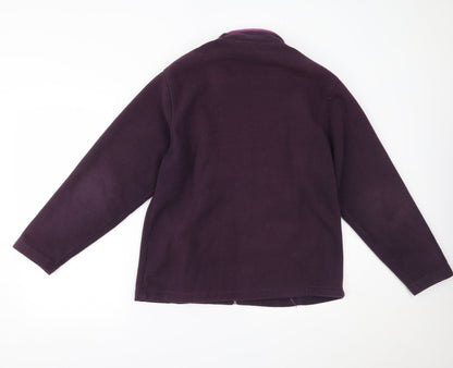 Womens UK Size XL Sarah Hamilton Purple Pullover Jumper