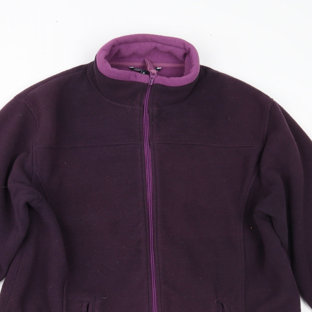 Womens UK Size XL Sarah Hamilton Purple Pullover Jumper