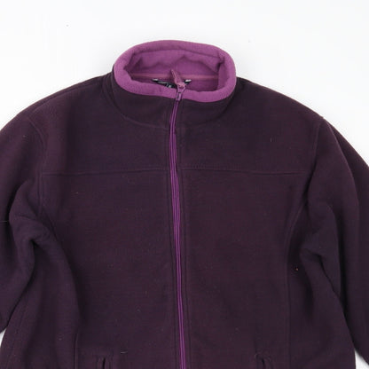 Womens UK Size XL Sarah Hamilton Purple Pullover Jumper
