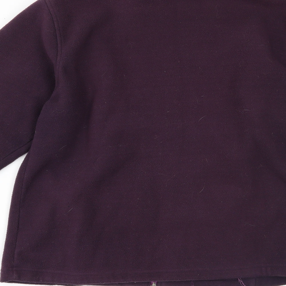 Womens UK Size XL Sarah Hamilton Purple Pullover Jumper
