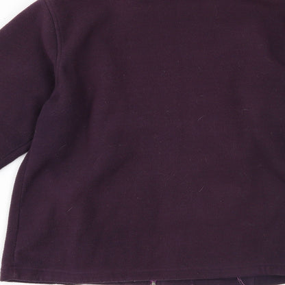 Womens UK Size XL Sarah Hamilton Purple Pullover Jumper