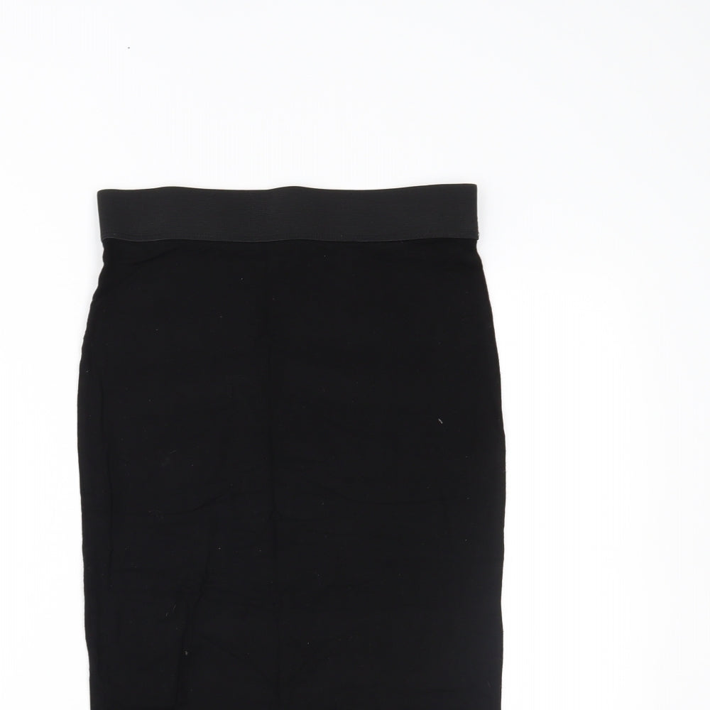 Miss Selfridge Womens Black   Straight & Pencil Skirt Size 10