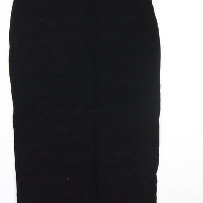 Miss Selfridge Womens Black   Straight & Pencil Skirt Size 10