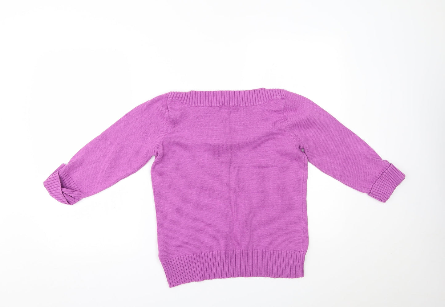 Womens UK Size 14 Marks and Spencer Purple Pullover Jumper