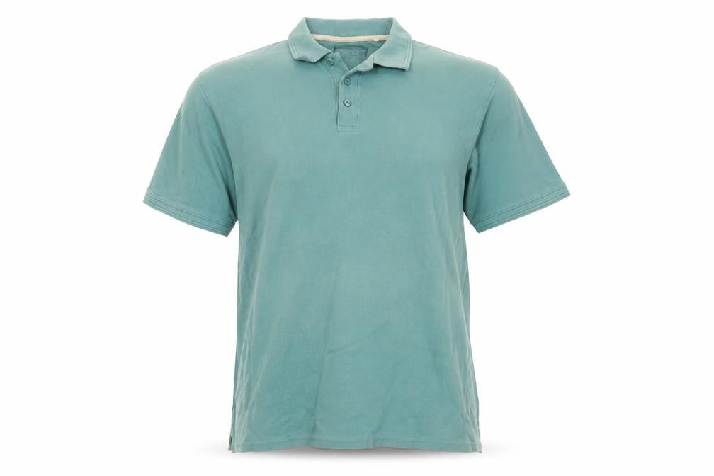 Maine New England Mens Green Polo Size M