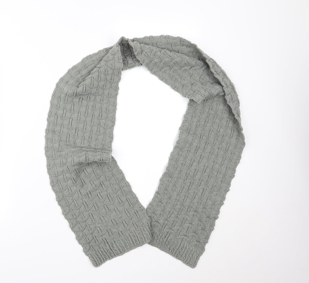 Preworn Unisex Grey    Scarf