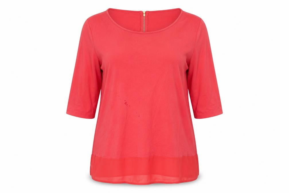 Womens UK Size 16 George Red Basic Blouse