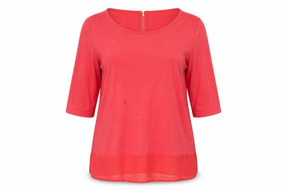 Womens UK Size 16 George Red Basic Blouse