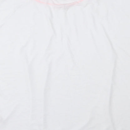 George Womens White   Pullover T-Shirt Size XL