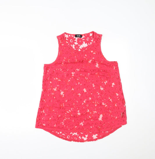 George Womens Pink   Basic Tank Size 12