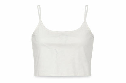 Womens UK Size 12 Topshop White Cropped Tank