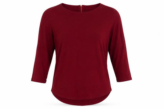 Miso Womens Red   Basic Blouse Size 8