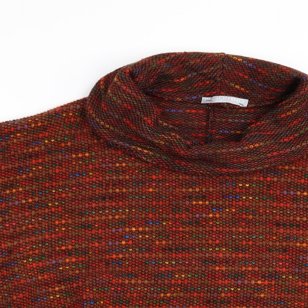 LV Clothing Womens Multicoloured Polka Dot  Pullover Jumper Size 8