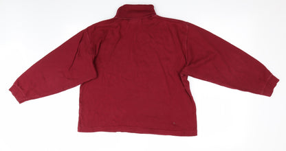 Womens UK Size M Compliments Red Pullover Jumper