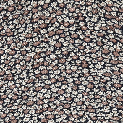 Alice Collins Womens Brown Floral  Basic Blouse Size XL