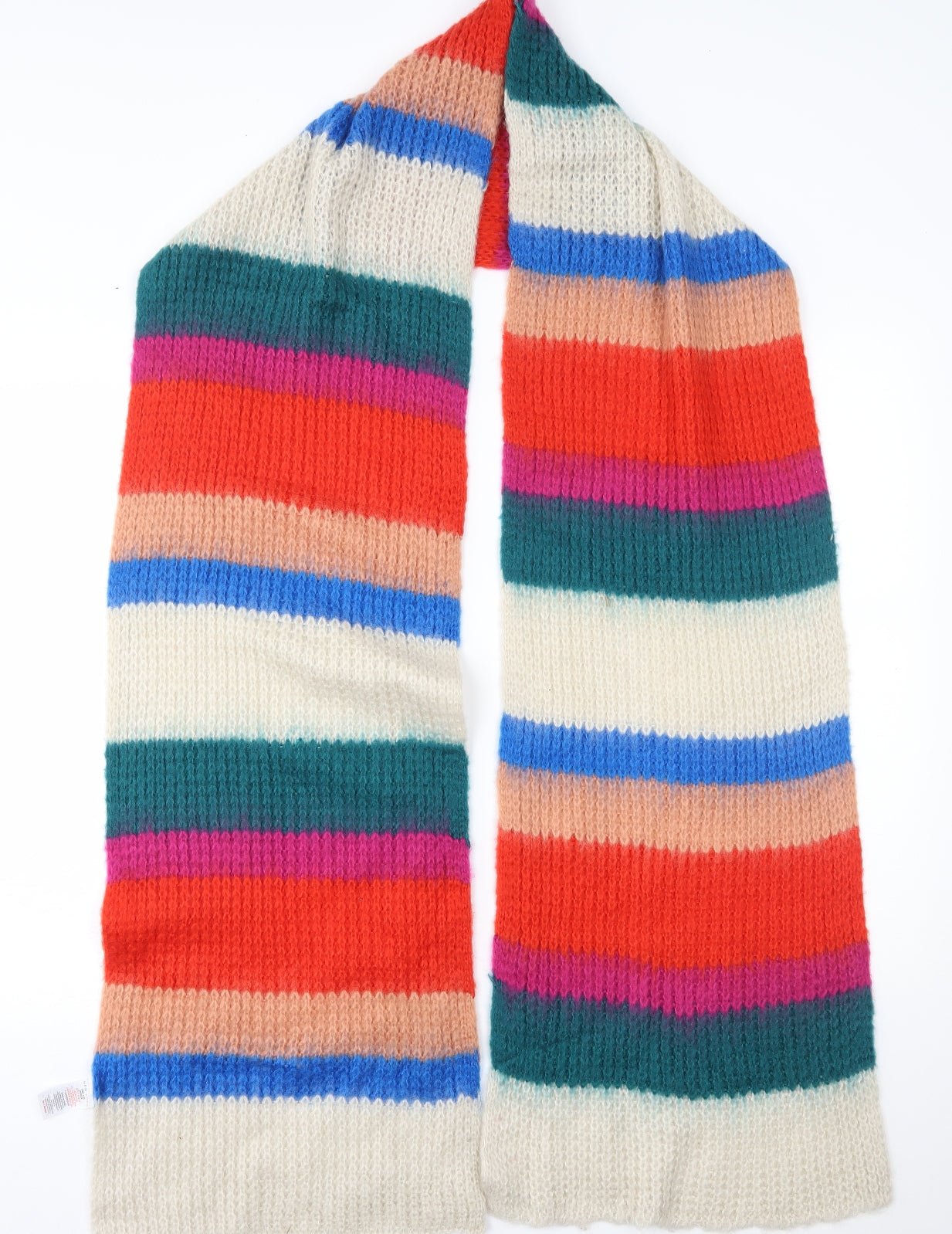 New Look Womens Multicoloured Striped   Scarf