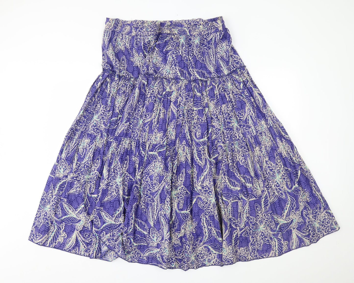 BM Womens Purple   A-Line  Size M  - strapless