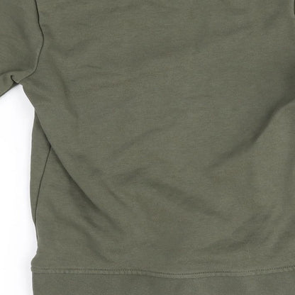 George Girls Green   Pullover Jumper Size 6-7 Years