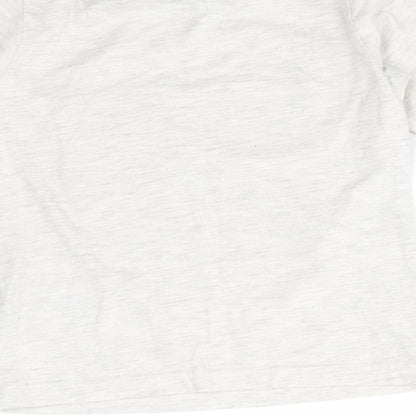 M&S Boys Grey   Basic T-Shirt Size 2-3 Years  - have your elf a merry christmas