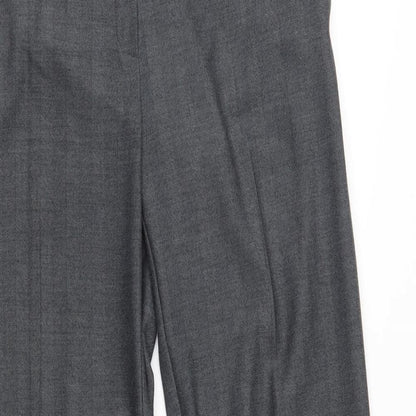 Womens UK Size 12 NEXT Regular Fit Bloomer Grey Trousers