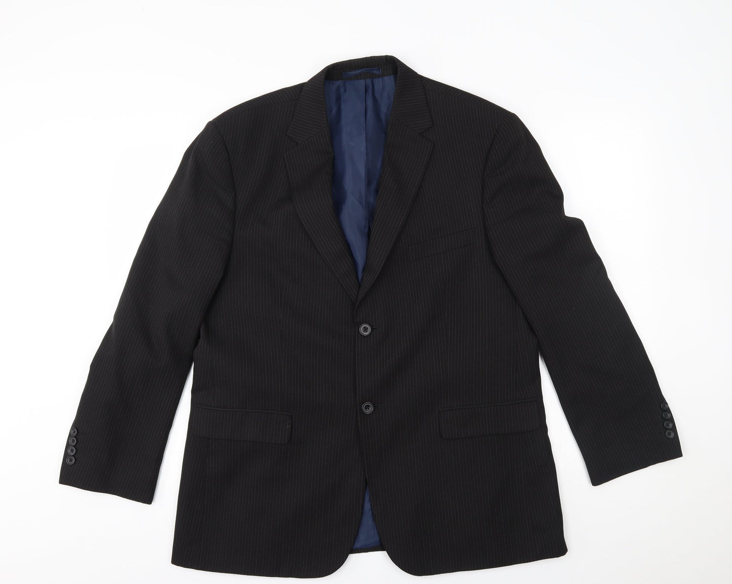 Mens UK Size  Greenwoods Regular Black Suit Jacket