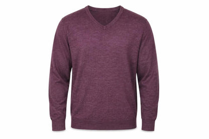 Mens UK Size XL Atlantic Bay Purple Pullover Jumper