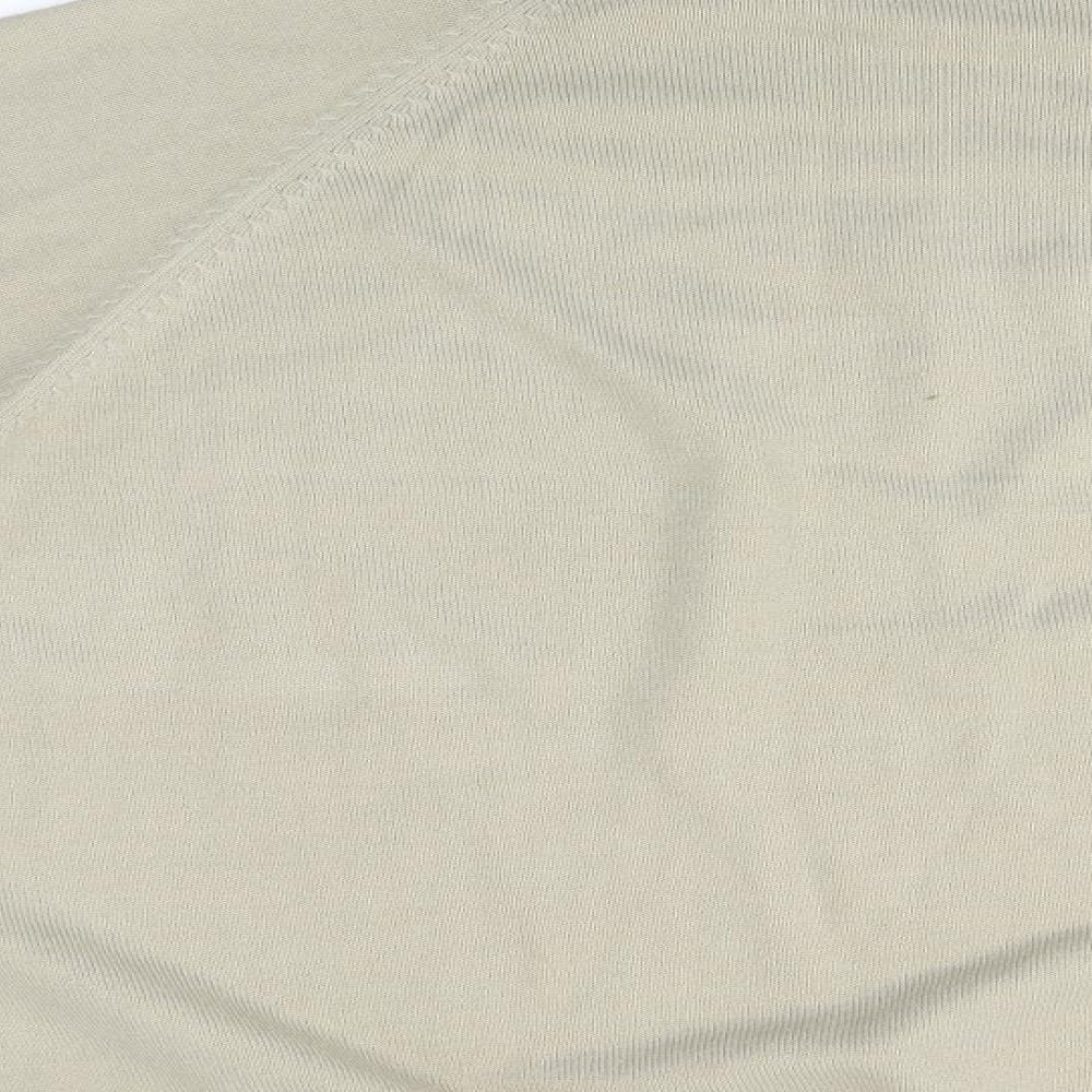 BHS Mens Beige  Knit Pullover Jumper Size L