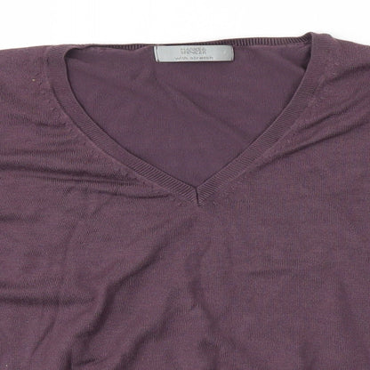 Womens UK Size 12 M&S Purple Pullover Jumper