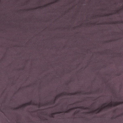 Womens UK Size 12 M&S Purple Pullover Jumper