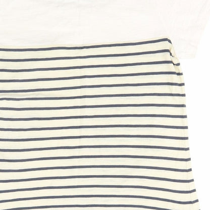Womens UK Size S Preworn Multicoloured Basic T-Shirt