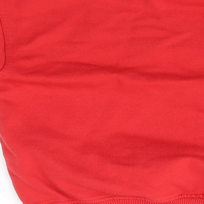 Pendle Sportswear Boys Red   Pullover Sweatshirt Size 5-6 Years  - Branton JFC