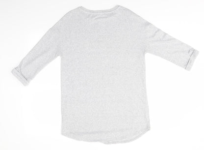 F&F Womens Grey   Pullover Jumper Size 8