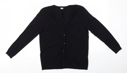 Flashlights Womens Black   Cape Jumper Size 18