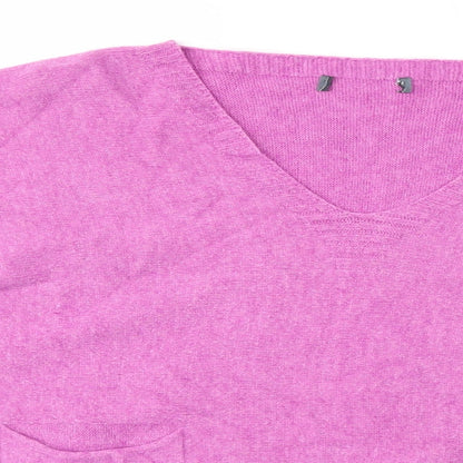 Preworn Womens Purple   Full Zip Jumper Size M
