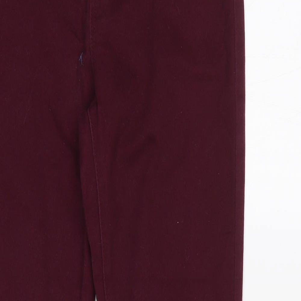 Womens UK Size 10 Jeans Regular Fit Jegging Purple Jeans