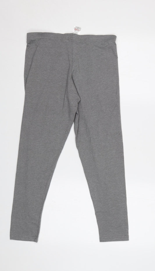 Avenue Womens Grey   Chino Leggings Size 12 L24 in