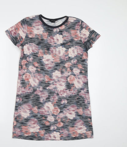 Dorothy Perkins Womens Multicoloured Floral  Slip Dress  Size 10