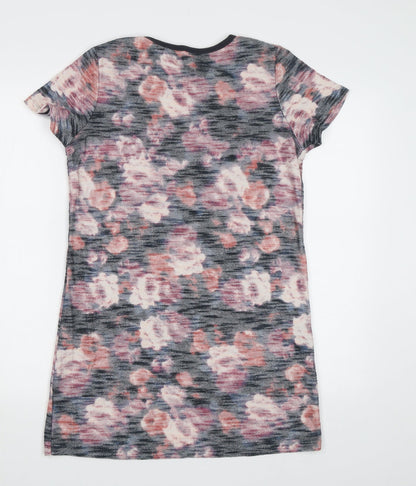 Dorothy Perkins Womens Multicoloured Floral  Slip Dress  Size 10